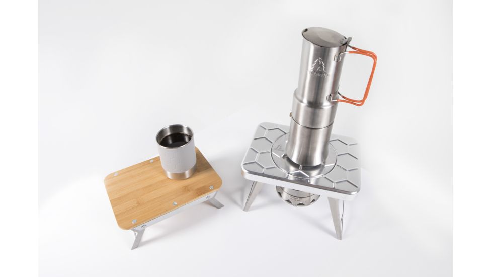 nCamp Cafe, Silver, Small, NCM10ESUS