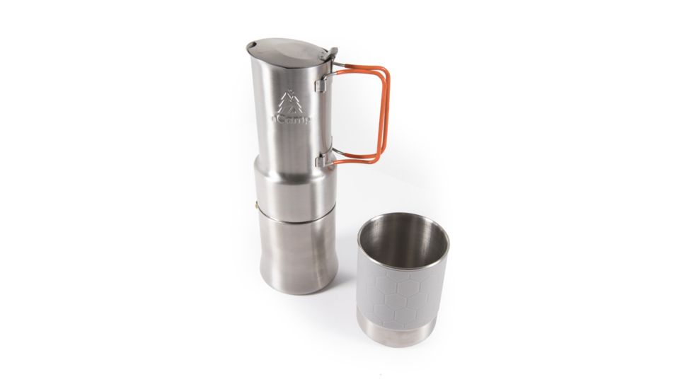 nCamp Cafe, Silver, Small, NCM10ESUS