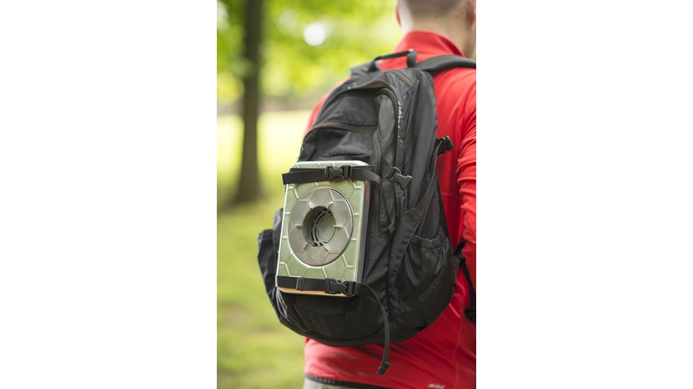 nCamp Wood Burning Stove, Silver, Small NST09WBUS