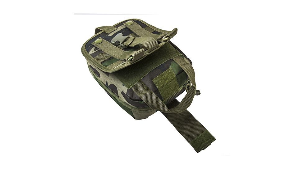 Vism Molle Emt Pouch, Woodland Camo, CVEMT2970WC