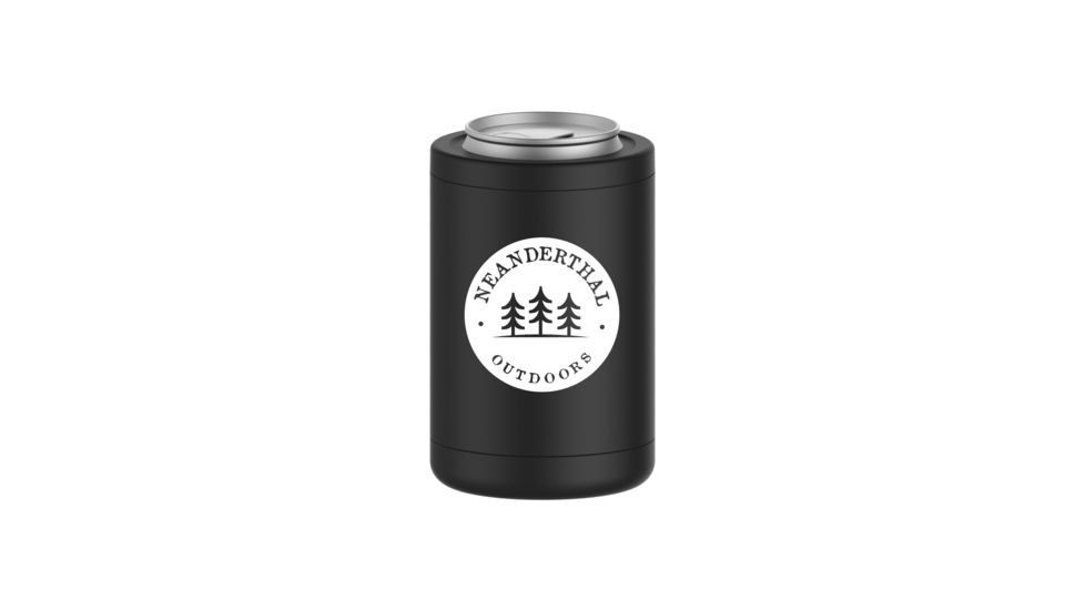 Neanderthal Outdoors Neanderthal Can Koozie Tumbler, Flat Black, TUM-1305