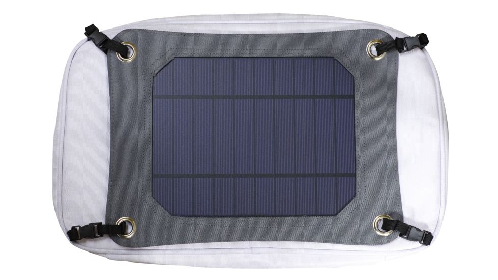 Neanderthal Outdoors Neanderthal Wanderer 45 Soft Cooler Backpack, White, Black, Orange Acsents, 45 Quart WAN-1005