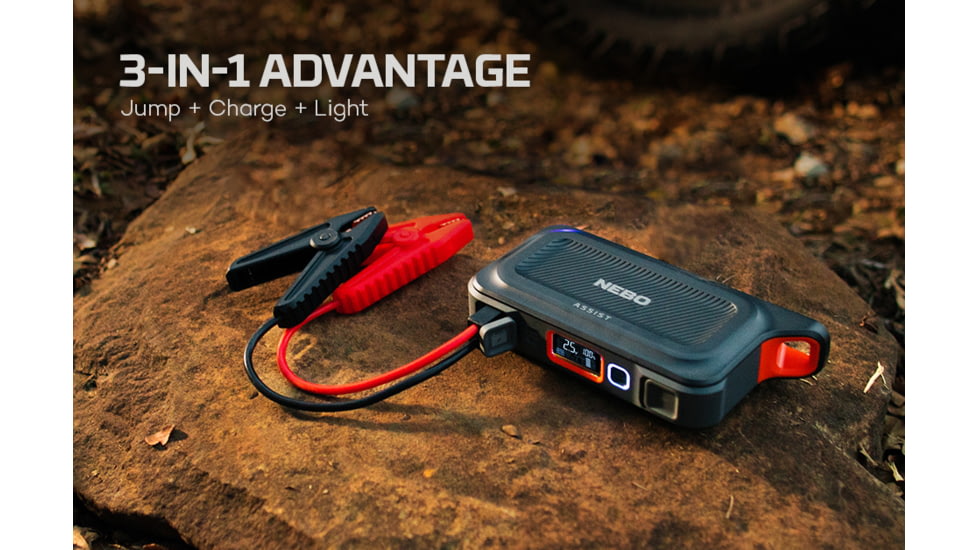 Nebo Assist Jump Starter for Car, 1000 amps, NEB-PBK-0003