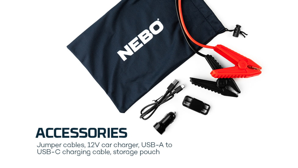 Nebo Assist Jump Starter for Car, 1000 amps, NEB-PBK-0003
