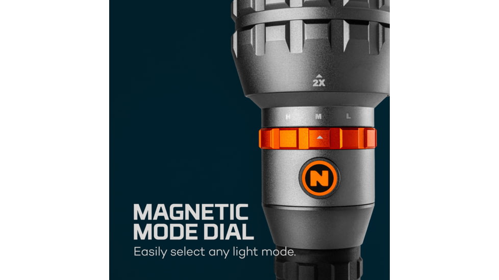 Nebo Davinci Flashlight, Li-ion Battery, White LED Spot Light, 18000 Lumens, NEB-FLT-1068