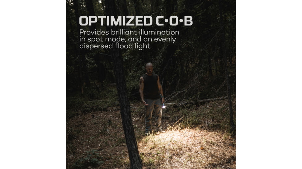 Nebo Davinci Flashlight, Li-ion Battery, White LED Spot Light, 18000 Lumens, NEB-FLT-1068