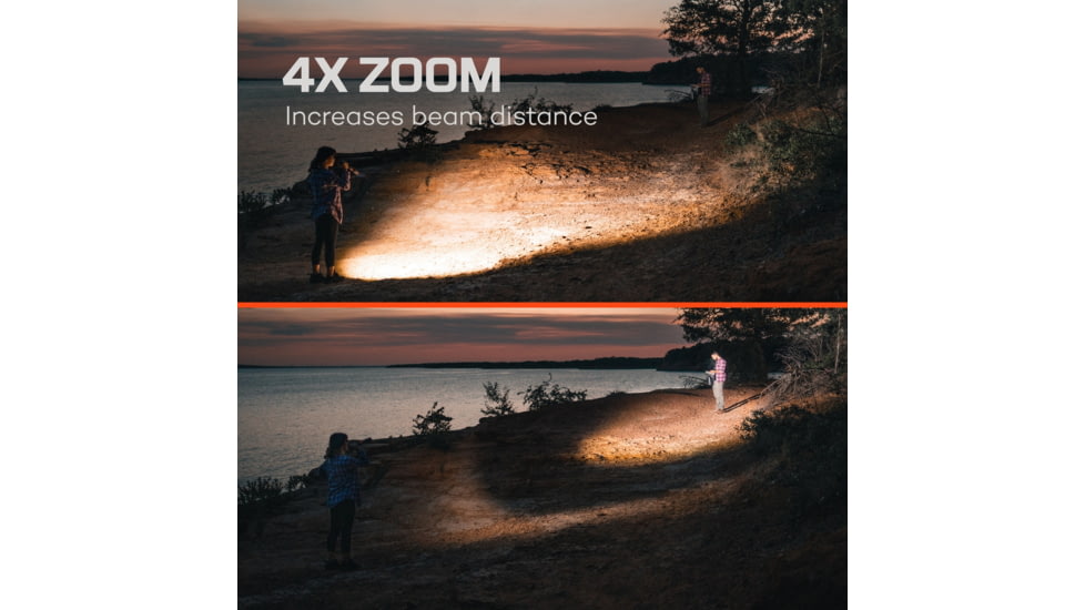 Nebo Davinci LED Flashlight, Lithium Ion, White, 8000 Lumens, Black, NEB-FLT-1016