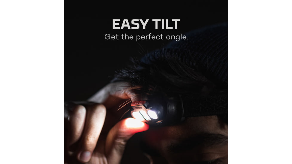 Nebo Einstein COB LED Headlamp, Lithium Ion, White, 1000 Lumens, Black, NEB-HLP-0007