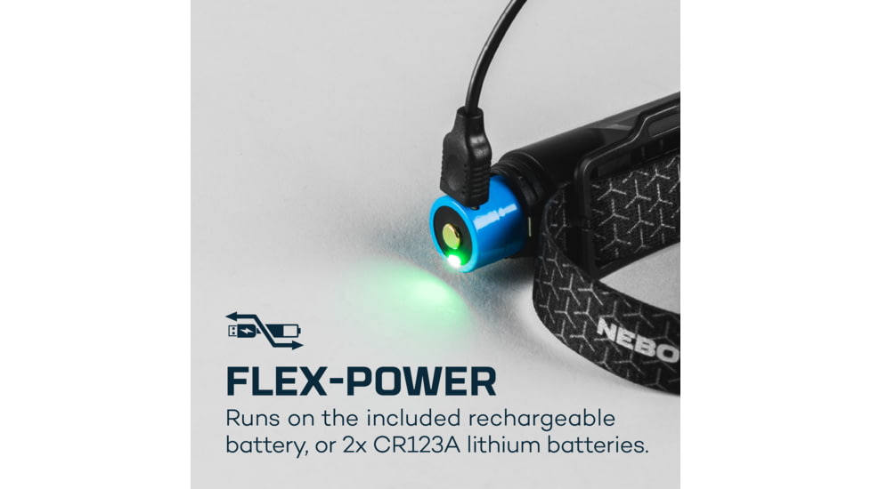 Nebo Einstein COB LED Headlamp, Lithium Ion, White, 1000 Lumens, Black, NEB-HLP-0007