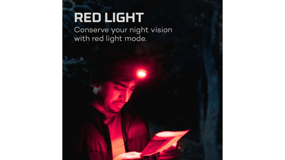 Nebo EINSTEIN 500 Headlamp Li-ion 500 Lumens Headlamp, Black, NEB-HLP-0006