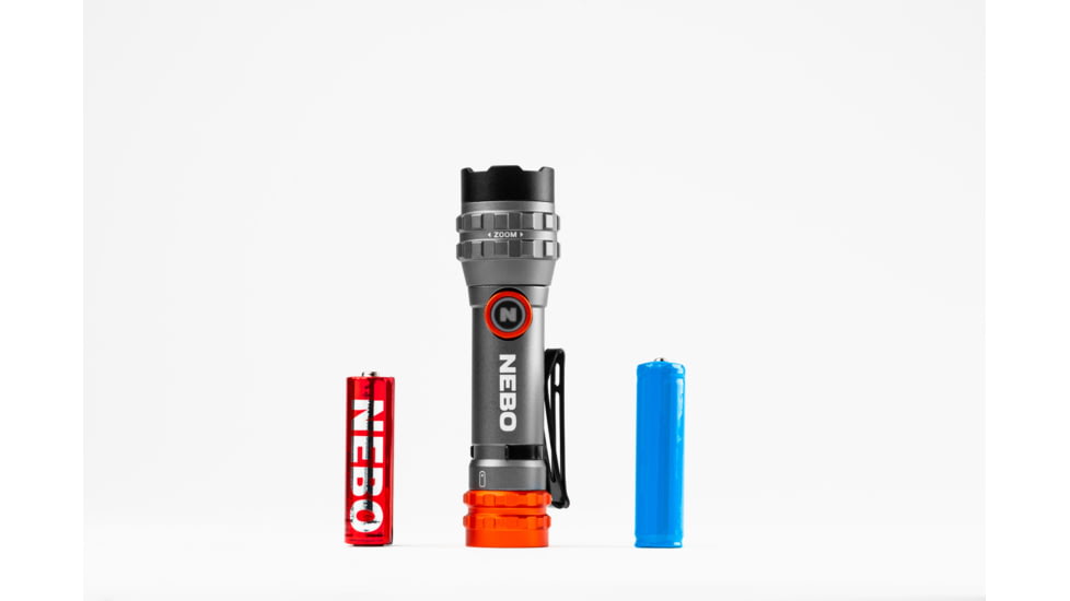 Nebo Davinci Flashlight, Li-ion Battery, White LED Spot Light, 450 Lumens Flex, NEB-FLT-1046