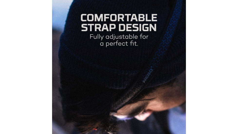 Nebo EINSTEIN 750 Headlamp Li-ion 750 Lumens Headlamp, Black, NEB-HLP-0009