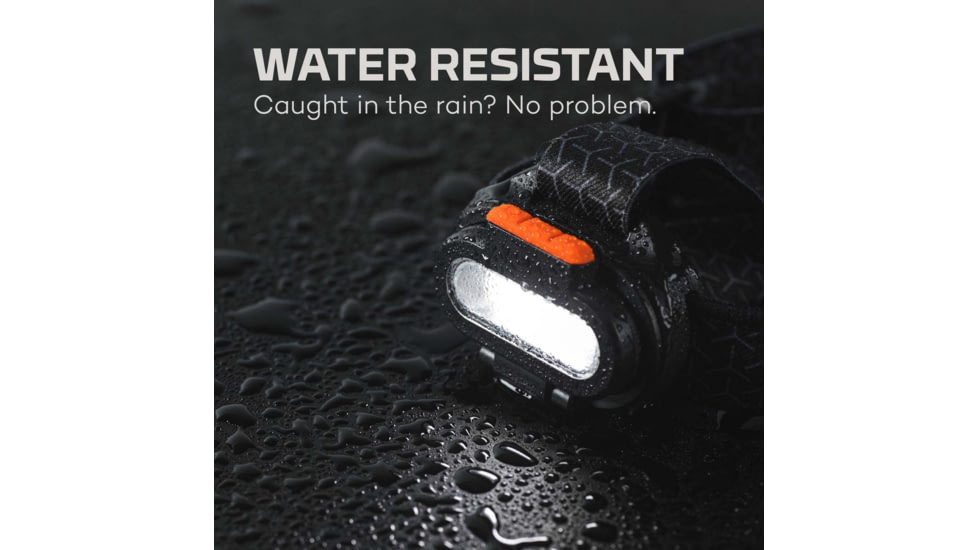 Nebo EINSTEIN 1500 FLEX Li-ion 1500 Lumens LED Headlamp, Black, NEB-HLP-0008