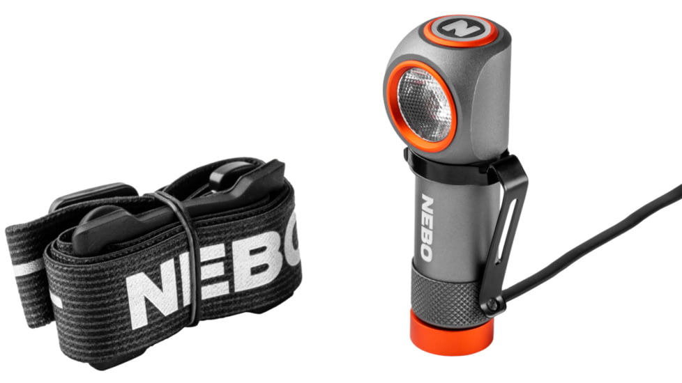 Nebo Einstein Headlamps, Lithium-Ion Battery, White Light, 600+ Lumens, NEB-HLP-1008