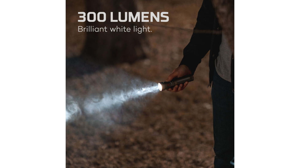 Nebo Franklin Pivot Rechargeable Dual Work Light and Spot Light, 300 Lumens, Black, NEB-WLT-0023