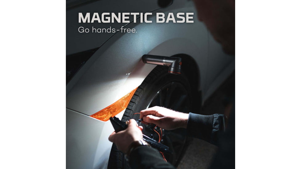 Nebo Franklin Pivot Rechargeable Dual Work Light and Spot Light, 300 Lumens, Black, NEB-WLT-0023