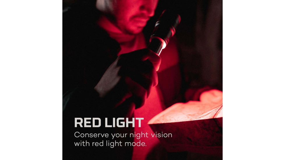 Nebo Franklin Slide Rechargeable Dual Flashlight and Work Light, 500 Lumens, Black, NEB-WLT-0025