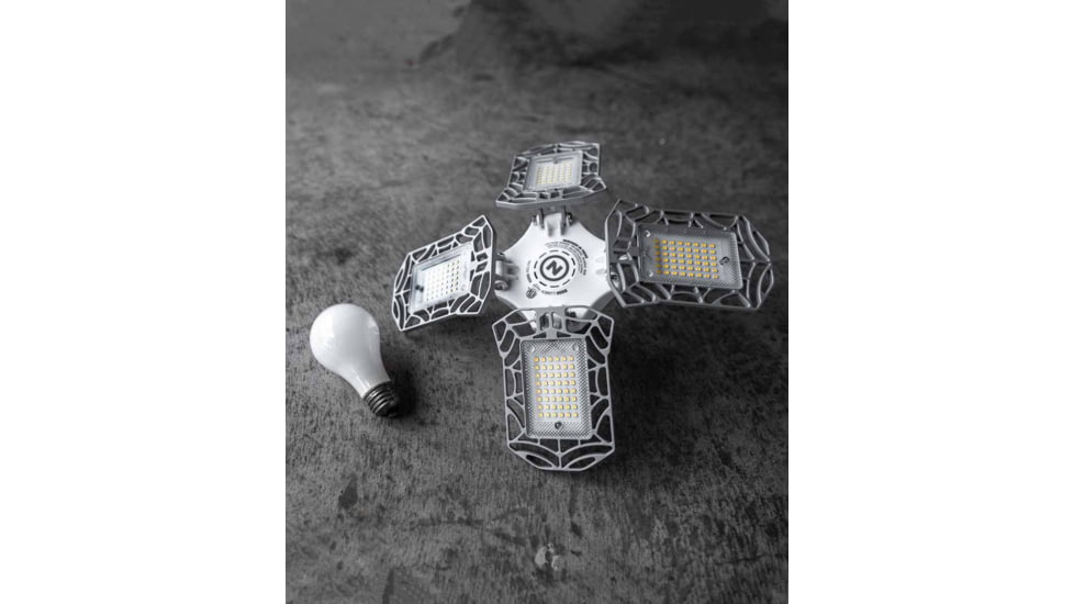 Nebo High Bright LED Light, White, 9000 Lumens, Black, NEB-ARE-0001