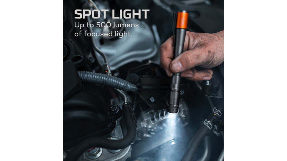 Nebo Inspector 500 Powerful Pen Sized Pocket Inspection Light, Black, NEB-POC-1000