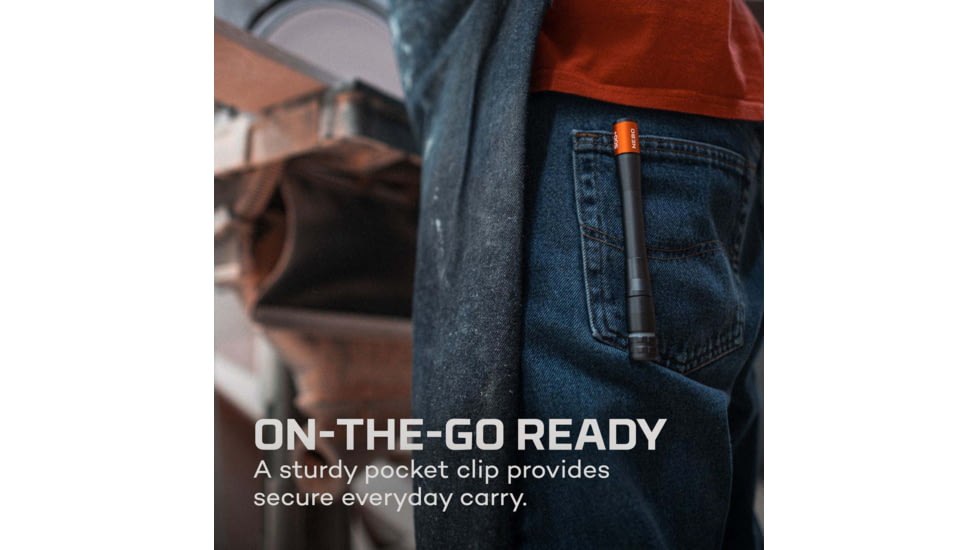 Nebo Inspector 500 Powerful Pen Sized Pocket Inspection Light, Black, NEB-POC-1000