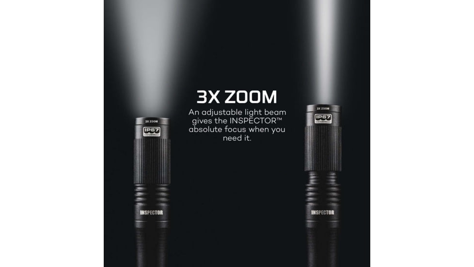 Nebo Inspector Powerful Pen Sized Pocket Light, 180 Lumens, Black, NEB-POC-0004