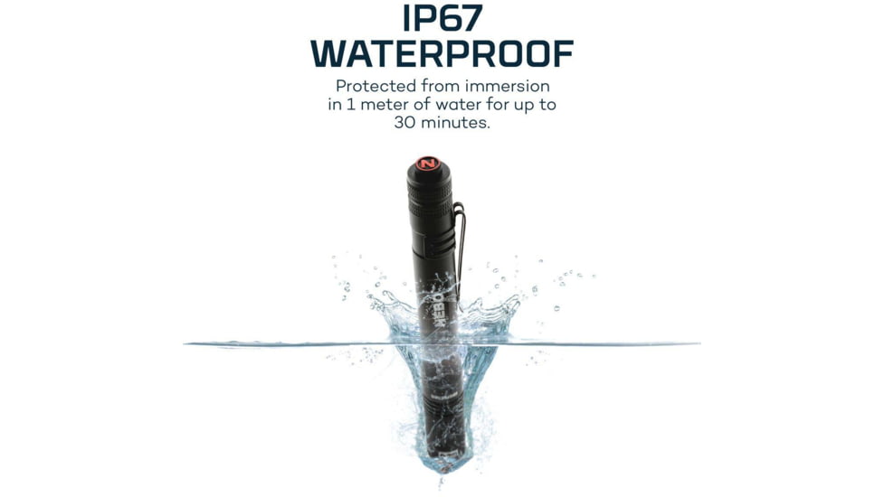 Nebo Inspector Powerful Pen Sized Pocket Light, 180 Lumens, Black, NEB-POC-0004