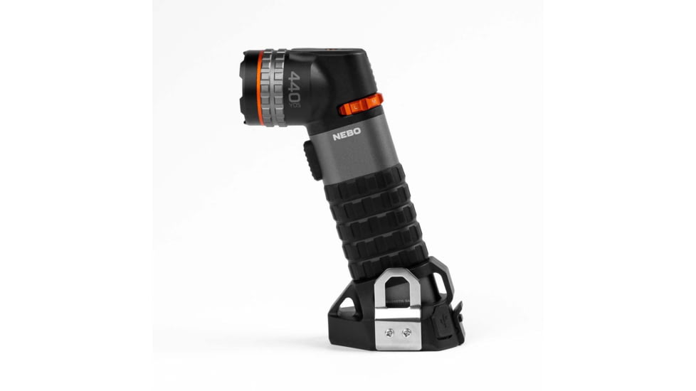 Nebo Luxtreme SL25 Rechargeable 1/4 Mile Beam Spotlight, Black/Grey, NEB-SPT-1002
