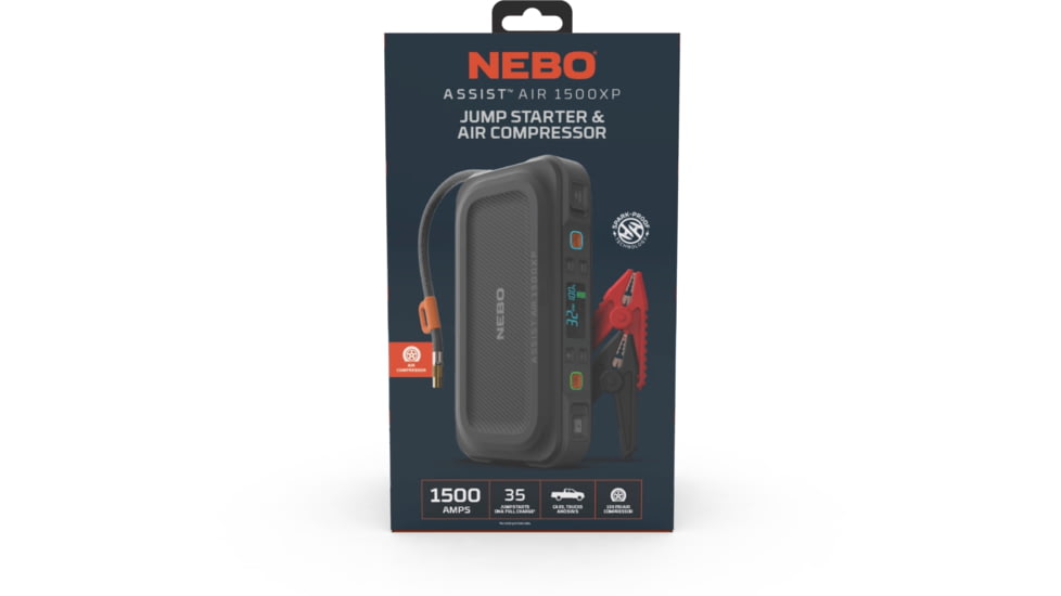 Nebo Assist Air 1500XP Jump Starter and Air Compressor
