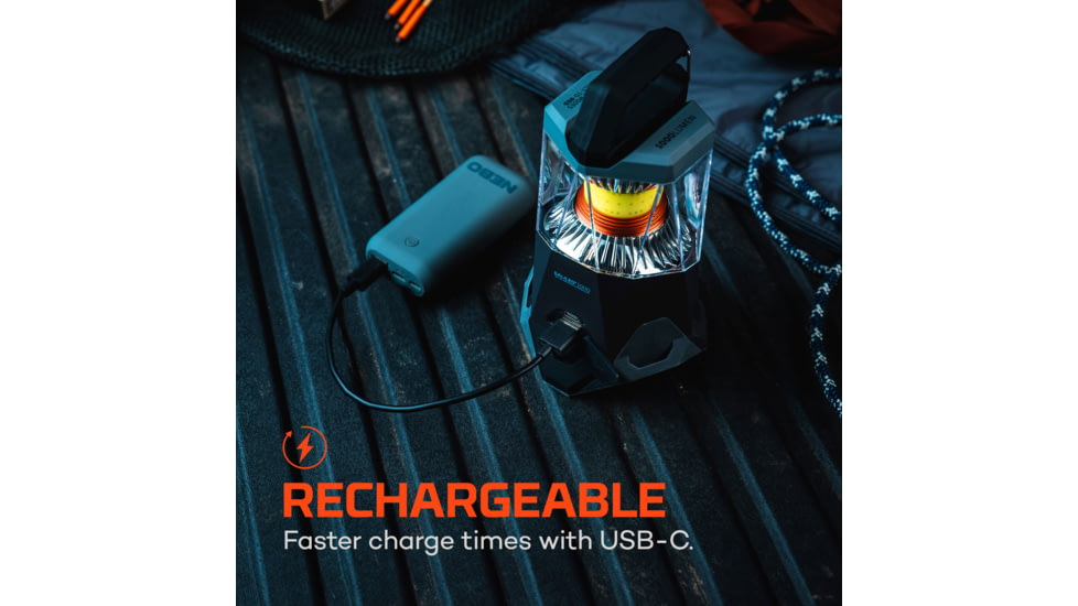 Nebo Galileo 1000 Li-ion 18650 Rechargeable Battery 1000 Lumens LED Lantern