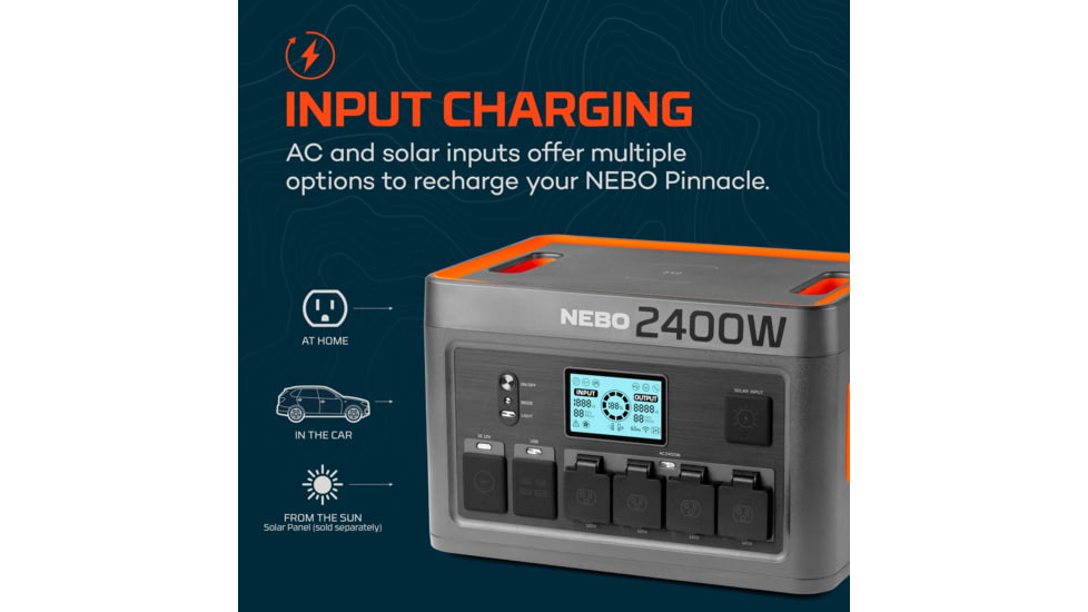 Nebo Pinnacle 2400 Power Station