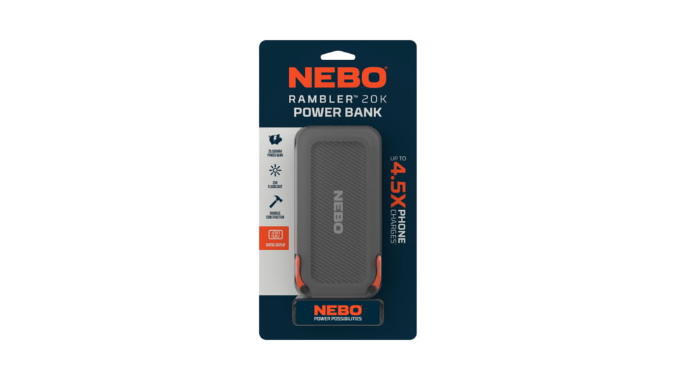 Nebo Rambler 20000 mAh Power Bank