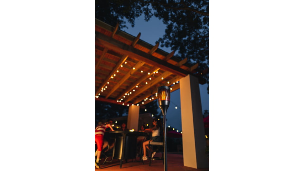 Nebo Solar Torch Zapper 1200mAh Li-ion Battery LED Lantern