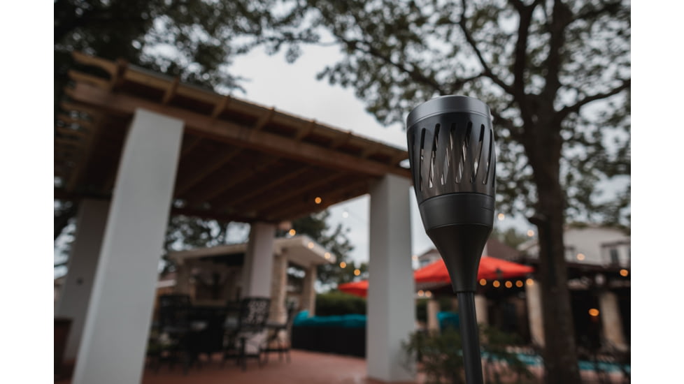 Nebo Solar Torch Zapper 1200mAh Li-ion Battery LED Lantern