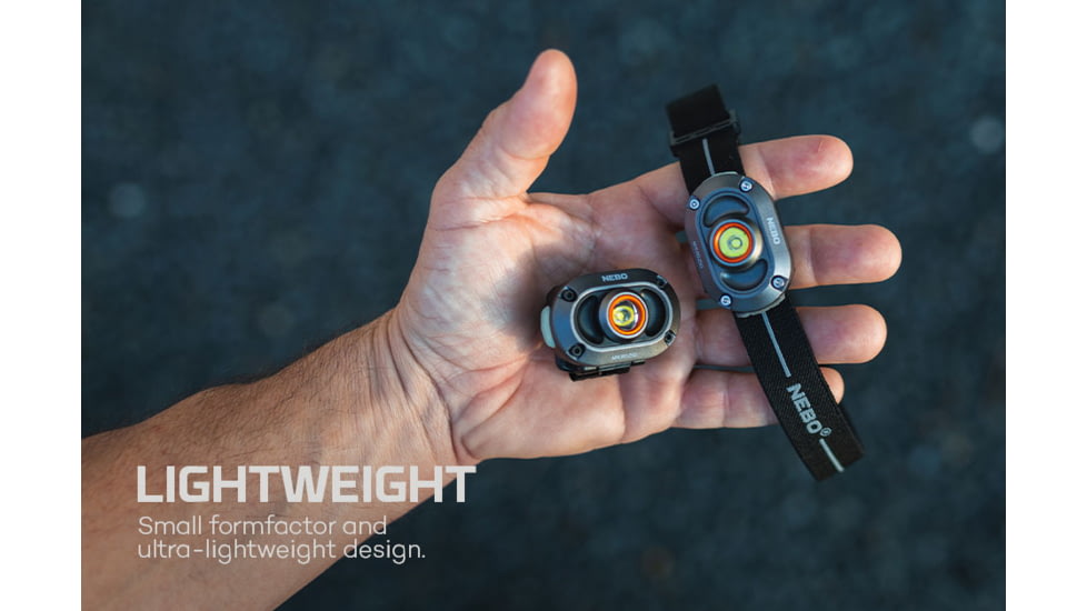 Nebo The MYCRO USB-C Rechargeable Battery 250 Lumens LED Headlamp