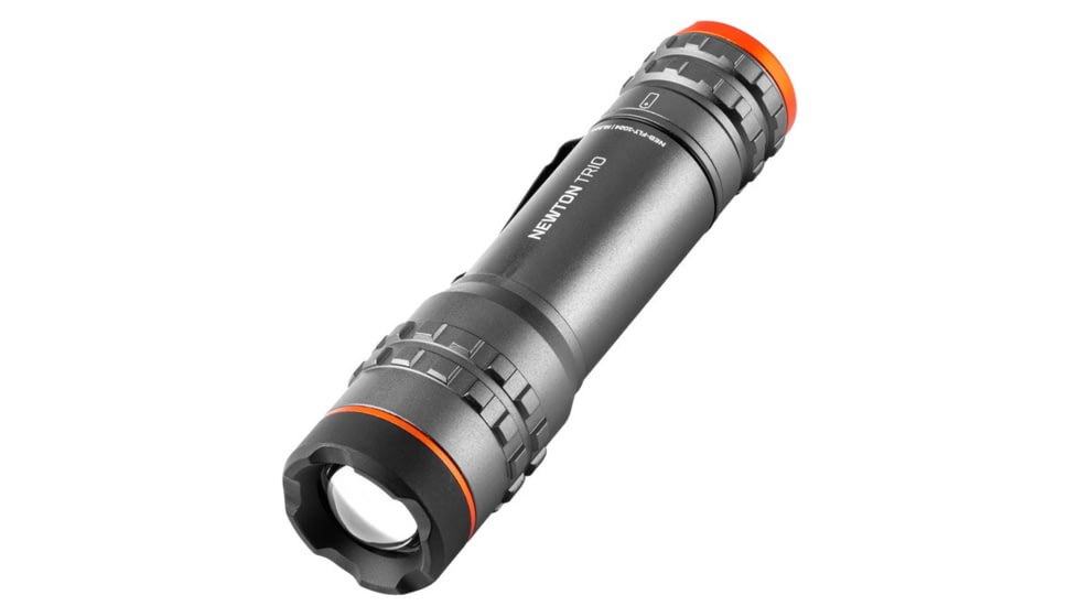 Nebo Newton Trio Handheld Flashlight, White/Red/Green, NEB-FLT-1024