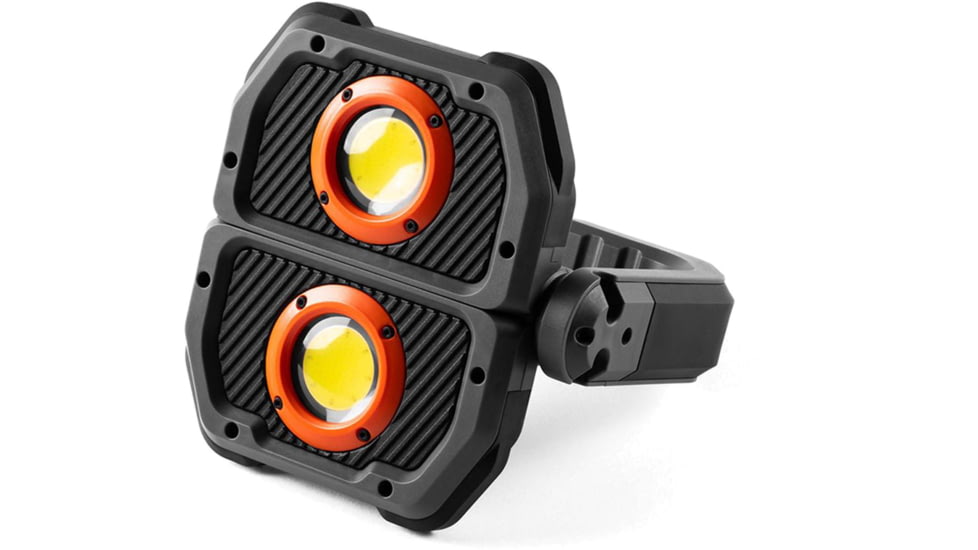 Nebo Omni COB LED Flashlight, Lithium Polymer, White/Red, 3000 Lumens, Black/Orange, NEB-WLT-1008