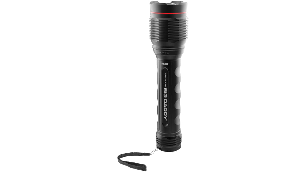 Nebo Redline Big Daddy LED Flashlight, AA, White, 2000 Lumens, Black, NEB-FLT-0004