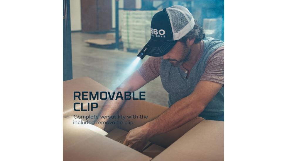 Nebo Redline Torchy LED Flashlight, Lithium Ion, White, 1000 Lumens, Black, NEB-FLT-0001