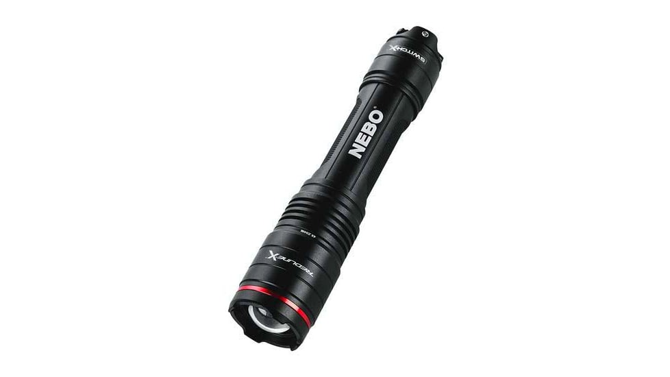 Nebo REDLINE X 1800 Lumen Rechargeable LED Flashlight, Black, NEB-FLT-0008