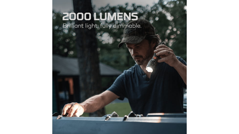 Nebo Slyde King Mo Bottomland Flashlight, Led, 2000 Lumens, NEB-FLT-1021