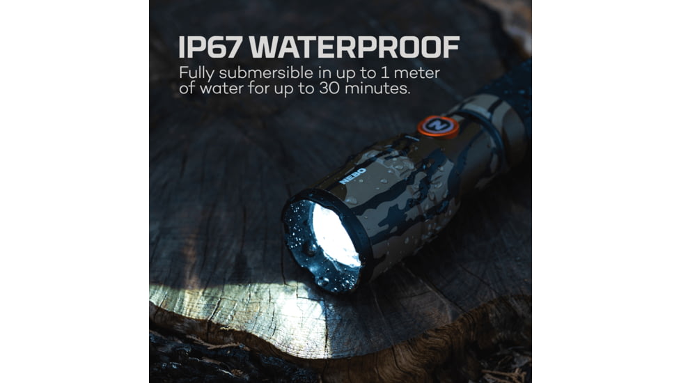 Nebo Slyde King Mo Bottomland Flashlight, Led, 2000 Lumens, NEB-FLT-1021