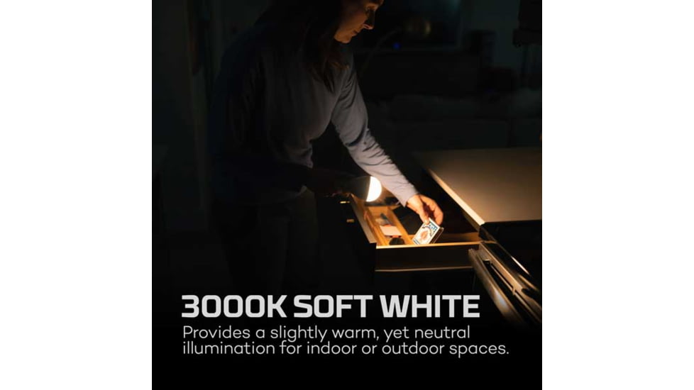 Nebo Smart Bulb Power Bank Flashlight, Soft White, 850 Lumens, NEB-ARE-0003