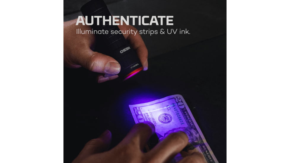 Nebo Torchy UV Flashlight, AAA, LED, NEB-FLT-1061