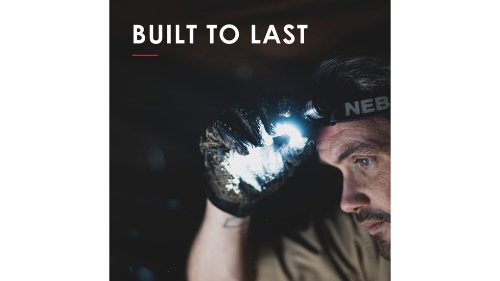 Nebo Transcend LED Headlamp, Lithium Ion, White, 1000 Lumens, 7001