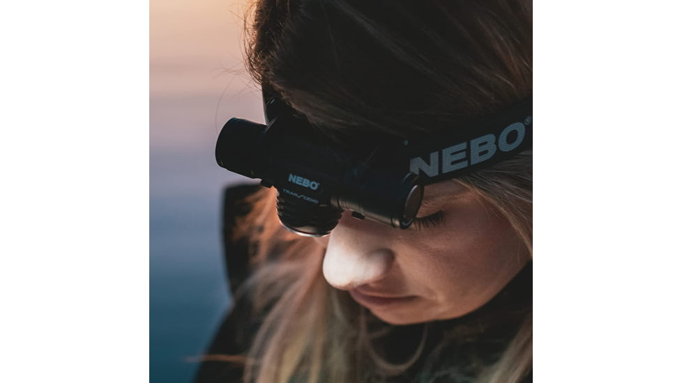 Nebo Transcend LED Headlamp, Lithium Ion, White, 1000 Lumens, 7001
