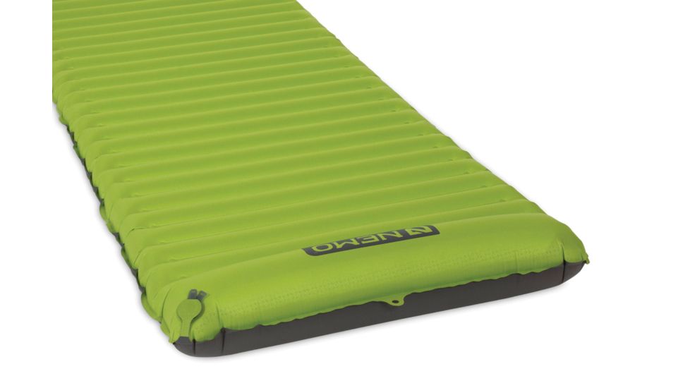 NEMO Equipment Astro Insulated Lite Sleeping Pad, Birch Bud Green, Long Wide, 814041019798