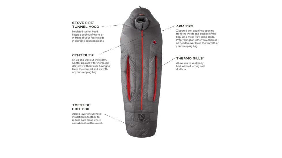 NEMO Equipment Canon -40 Sleeping Bag-Regular