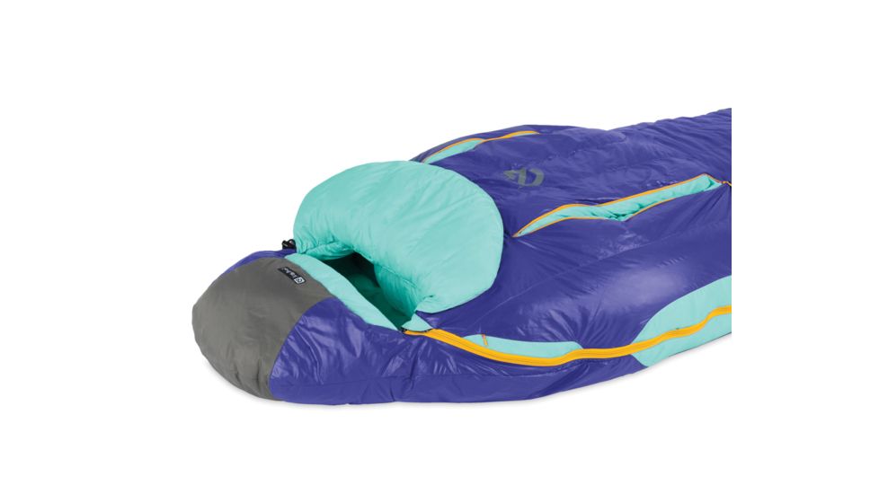 NEMO Equipment Cleo 15 Sleping Bag, Midnight/Sea Spray, 814041018487