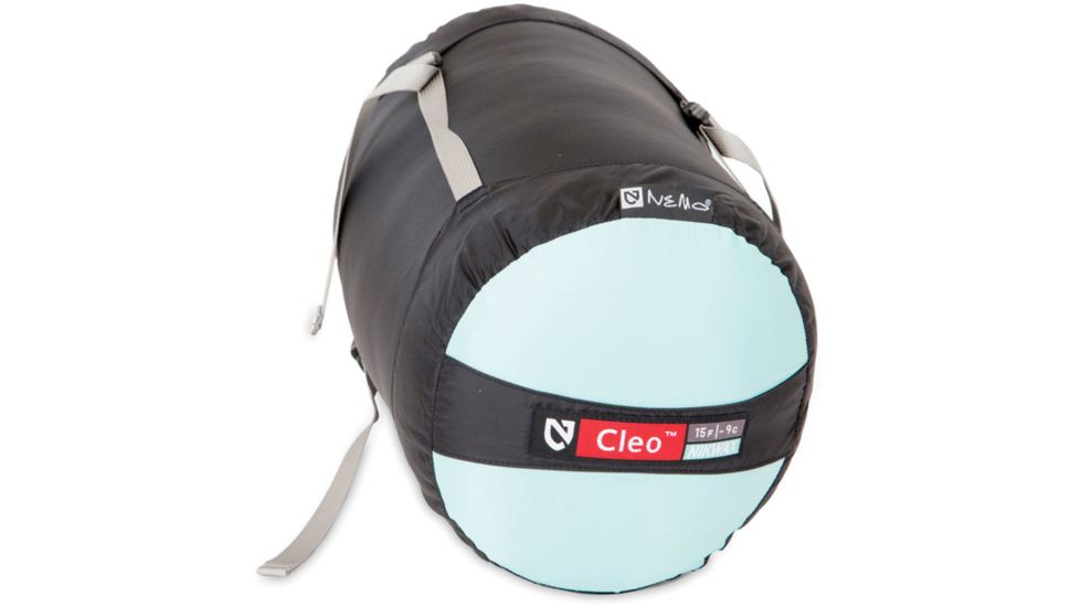 NEMO Equipment Cleo 15 Sleping Bag, Midnight/Sea Spray, 814041018487