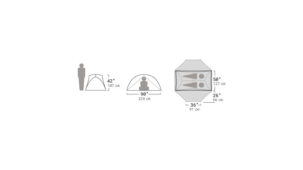 NEMO Equipment Dagger 2P Ultralight Tent - 3 Season 814041014892